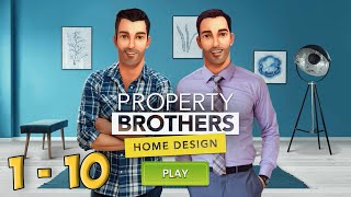 Property Brothers Home Design Level 1 - 10 [ Gameplay Story ] Living Room HD screenshot 3