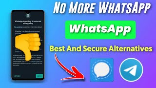 WhatsApp Best Alternatives | Top 3 Best WhatsApp Alternatives 2021