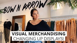 Visual Merchandising | Changing displays in my shop!