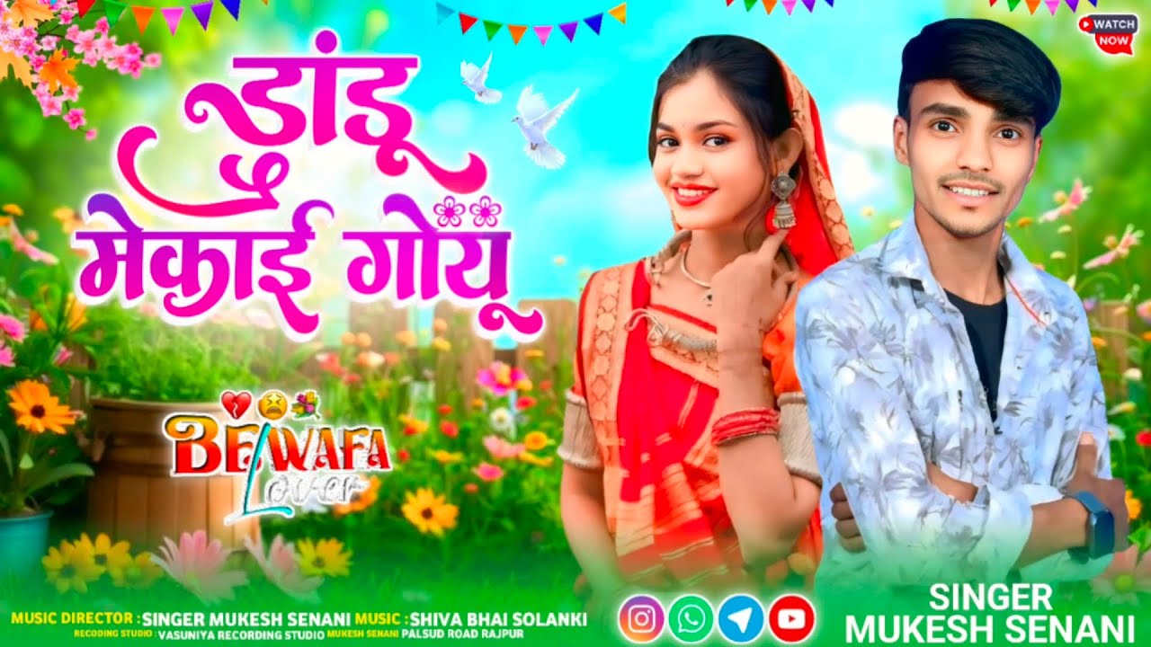 डांडू मेकाई गोयू || Dandu Mekai Goye || Mp Gayak Mukesh Senani and Rohit Badole || New adivasi song 