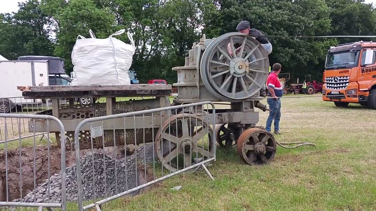 Innishannon vintage and steam Rally co,Cork Ireland 🇮🇪 2025 Rock Crusher