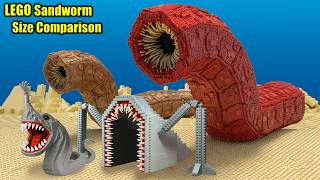 видео: Сравнение размеров песчаного червя LEGO «Дюна» и гигантских существ. Я выжил 100 дней против черв... картинка: Сравнение размеров песчаного червя LEGO «Дюна» и гигантских существ. Я выжил 100 дней против черв...