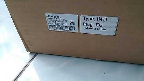 Unboxing Mikrotik mANT Box 19s RB921GS-5HPacD