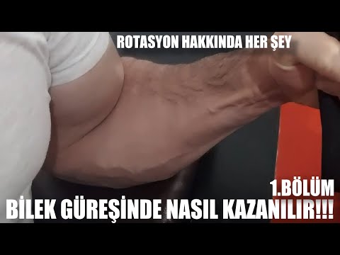 BİLEK GÜREŞİNDE NASIL KAZANILIR !!! Bilek Güreşi Antrenman Serisi | Bölüm1 ROTASYON Hakkında Her şey