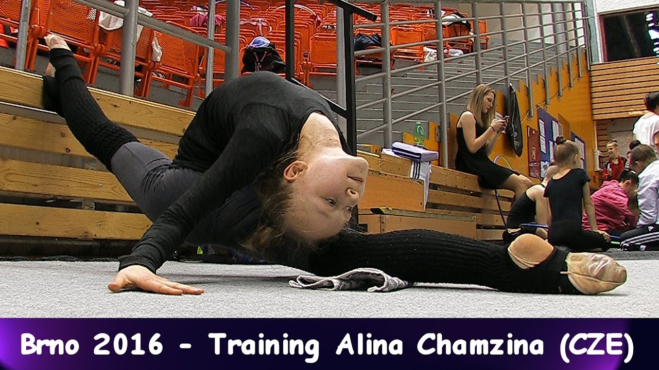 Alina Chamzina (CZE) Training Grand-Prix Brno 2016