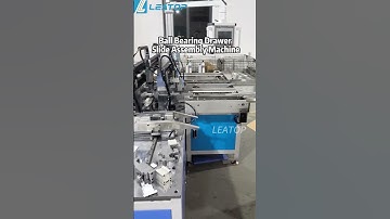 telescopic drawer slide assembly machine #machine #industry #producer #automatic #SmartManufacturing