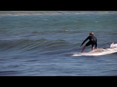 Jon Wegener Alaia surfing in Rhode Island *High Definition*