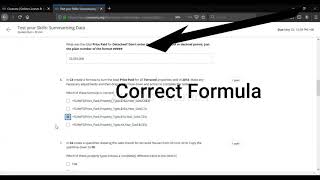 Excel Skills for Business Intermediate 1 || Week 4 || Coursera