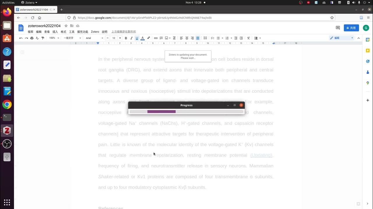 如何用線上 Google Docs 文書編輯搭配 Zotero 書目管理軟體撰寫論文 YouTube