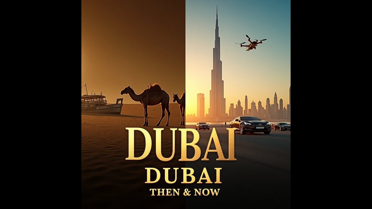 Dubai: From Desert Sands to Sky-High Dreams 🌆 | The Untold Story"