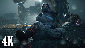 First BT Encounter Scene - DEATH STRANDING | Cinematic Cut Scene (Full)