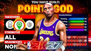 BEST 6'7 2-WAY POINT GUARD BUILD in NBA 2K27! CONTACT DUNKS + LIMITLESS RANGE! best build 2k27