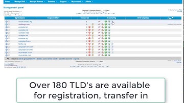 CloudfloorDNS DNS & Domain Management Panel Overview