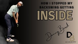 ⛳️ HOW I STOPPED GETTING THE CLUBHEAD TOO INSIDE ON MY TAKEAWAY ⛳️