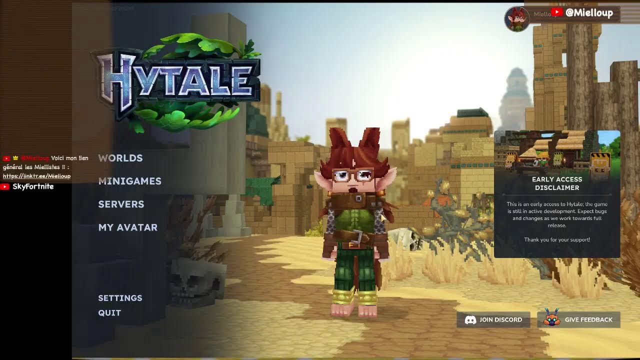 Hytale FR - Mode Exploration - Partie 1 (Ma première survie sur le jeu avec vous !)