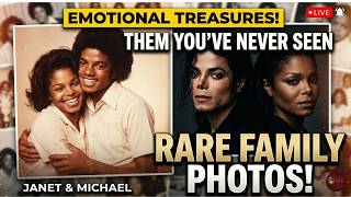 Janet Jackson & Michael Jackson Rare Family Photos You've Never Seen