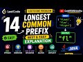 🔥 LeetCode 14: Longest Common Prefix | Best & Simple Explanation | Java | CodeWithVishakha