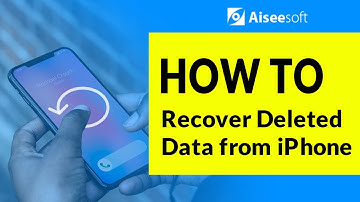 How to Recover Deleted Data from iPhone/iPad/iPod touch
