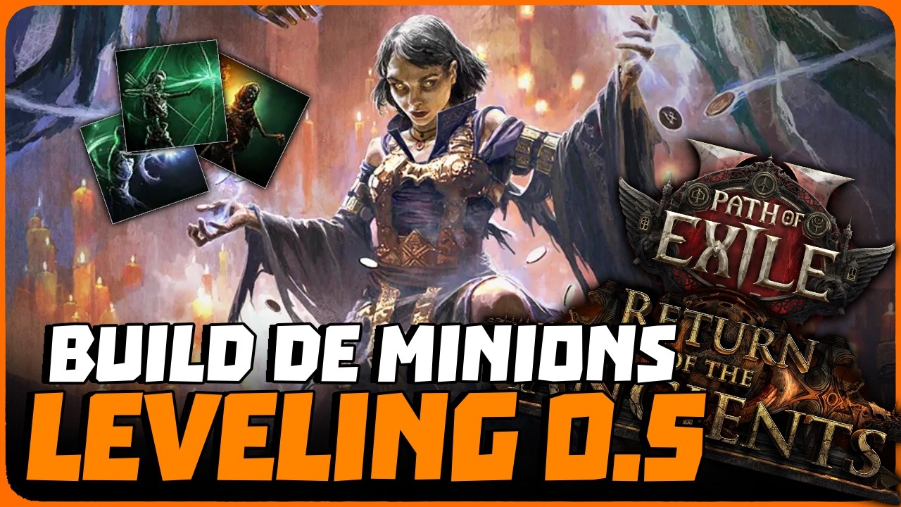 Build Leveling de Lacaios! Destruindo a Campanha na 0.5 do Path of Exile 2! Liga Starter