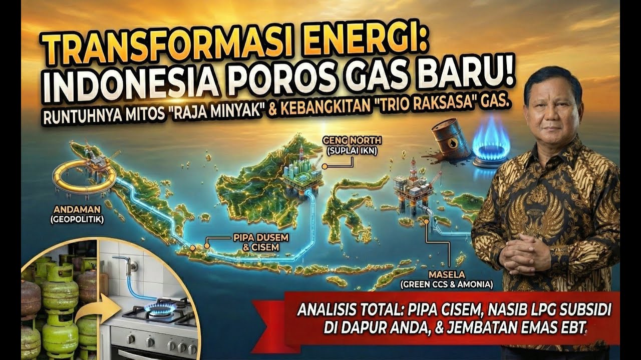 Mitos Raja Minyak AKHIRNYA RUNTUH! 'Trio Raksasa' Gas Ini Jadi Penyelamat!