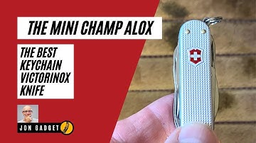 Het beste Victorinox-sleutelhangermes - De Mini Champ Alox