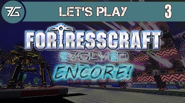FortressCraft Evolved : Encore - Ep 3 Automating Iron