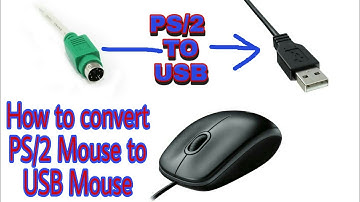 How to convert PS/2 Mouse to USB Mouse in an easy way