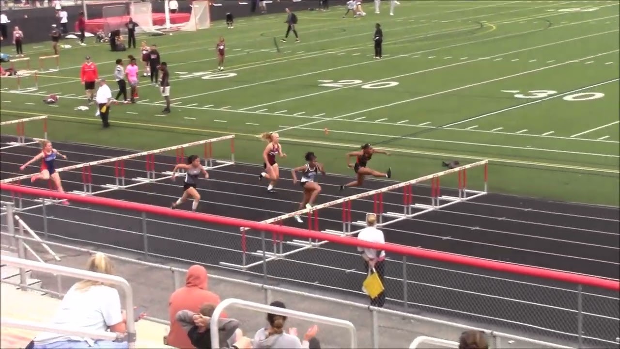 Bishop Ready Girls 100mH D2 Ohio Central District 2 Semifinal 2022