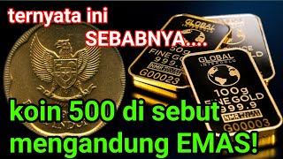 UANG KOIN 500 1991 & KOIN 1000 KELAPA SAWIT TERBUAT DARI EMAS APA BETUL? @koinkuno