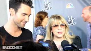 The Voice Finale: Christina Aguilera Talks Beauty & Adam Levine Dishes On Stevie Nicks!