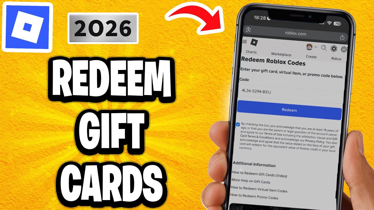 How To Redeem Roblox Gift Card On Mobile 2026 YouTube 
