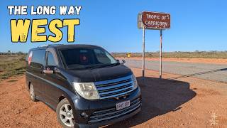8200 km Across The Australian Outback - Brisbane to Perth