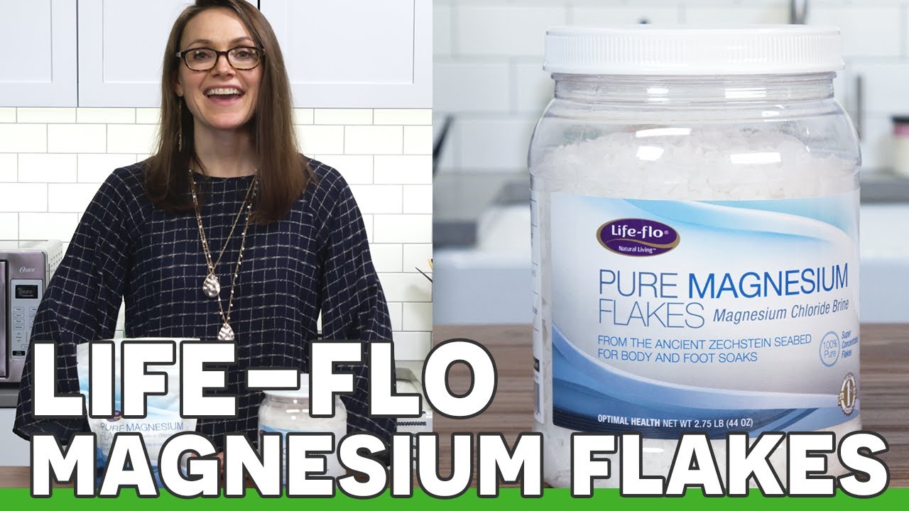 Life Flo Pure Magnesium Flakes Review YouTube