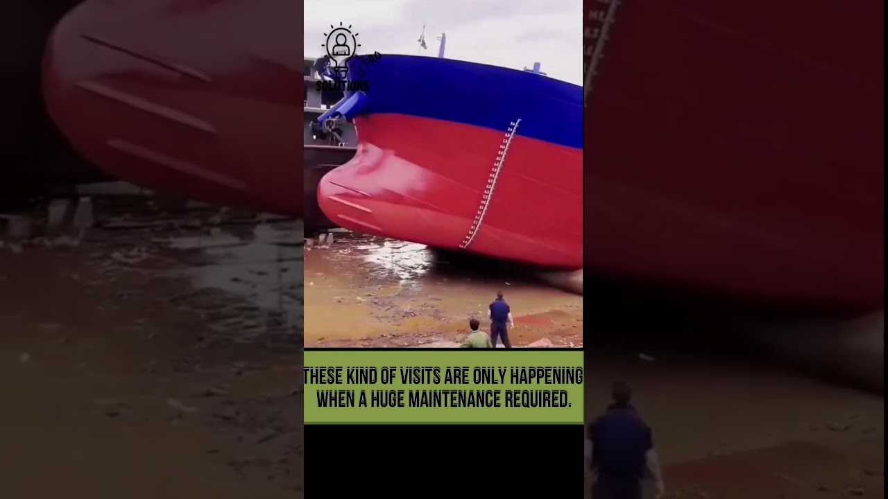 Satisfying Technique | huge ship coming out of water | 