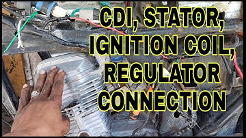 PANO ANG CONNECTION NG STATOR SA CDI, IGNITION COIL AT REGULATOR NG TMX155
