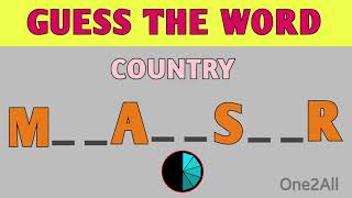 Guess the word | Guess the Country | 10 letters word | Riddle Hunt screenshot 5