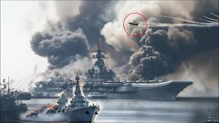 เครื่องบินเจ็ต Su-35 ของรัสเซียเปิดการโจมตีด้วยความเร็วสูงบนเรือบรรทุกเครื่องบิน | การจำลองทางทหาร screenshot 1