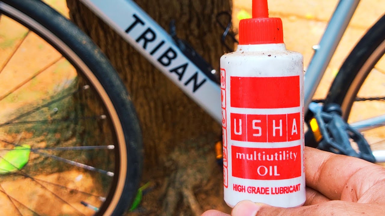 Magic of ₹30 cycle lubricant /usha lubricant. YouTube