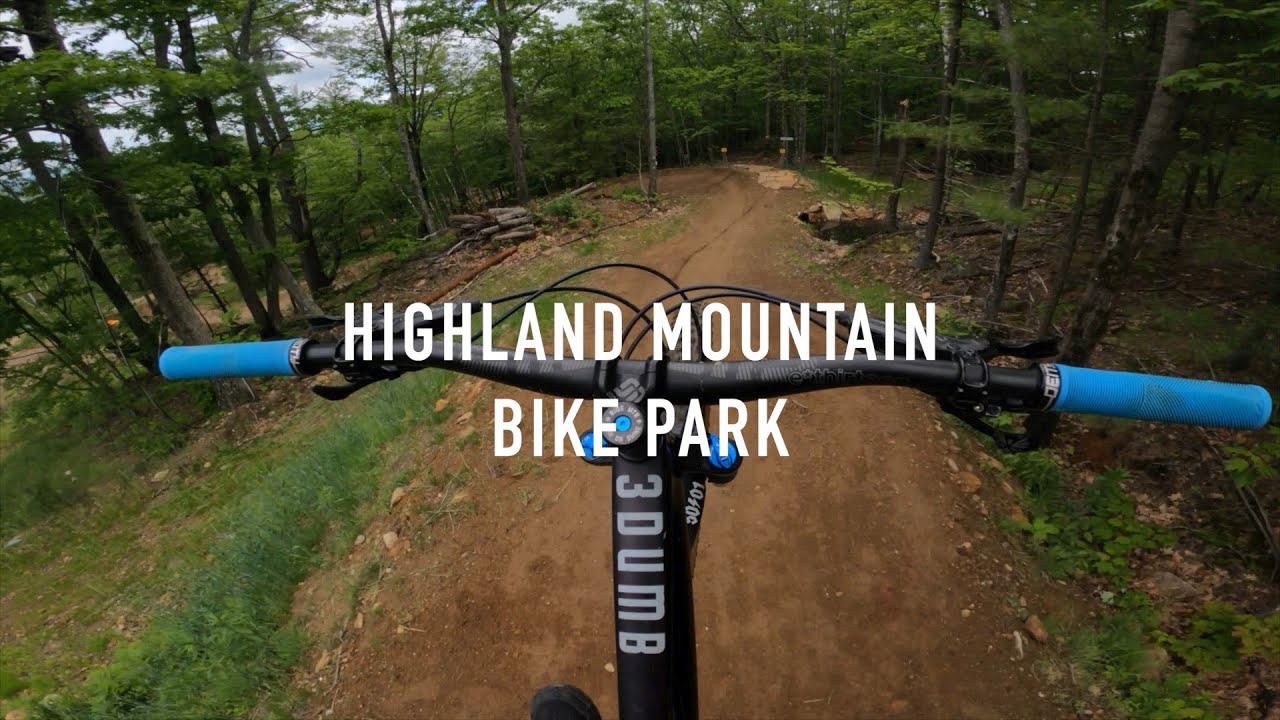 Big Hits on LOWER NE STYLE and HELLION (Highland Mountain Bike Park)