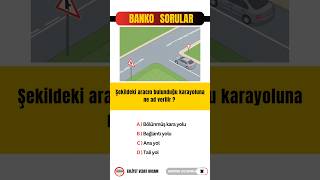 Ehli̇yet Sinavinda Çikmiş Sorular 2025