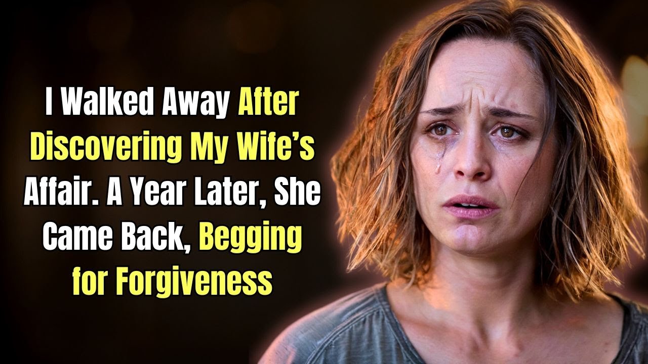 I Walked Away After Discovering My Wife’s Affair. A Year Later, She