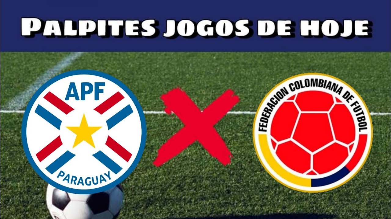 Palpite Paraguai x Colômbia - Eliminatórias da Copa 2026 – 21/11/2023