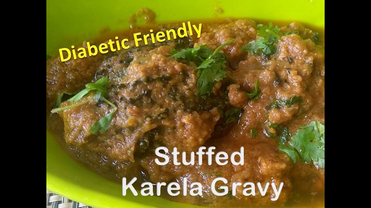 Stuffed Karela Gravy Bittergourd Gravy Karela masala Curry