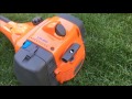 NEW Husqvarna 555RXT Unboxing and first start. Brushcutter Forestry Clearing Saw