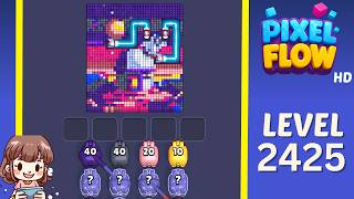 Pixel Flow Level 2425 Solution Walkthrough