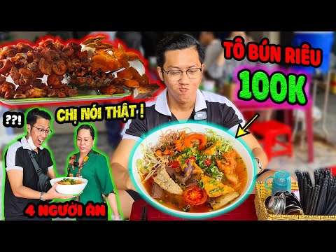 Video Vui Như Trúng Số Vì Tô BÚN RIÊU CUA ĐỒNG Siêu To Khổng... - youtube