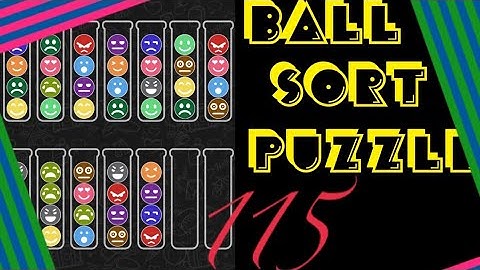 『Ball Sort Puzzle』Level 115🥺