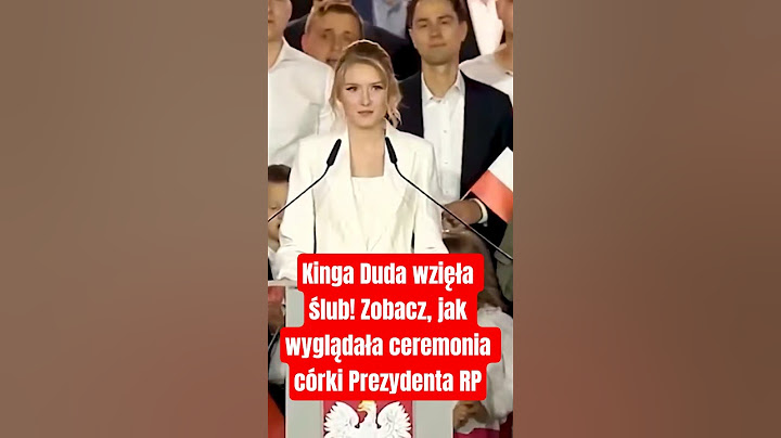 Kinga Duda wzięła ślub! Zobacz, jak wyglądała ceremonia córki Prezydenta RP