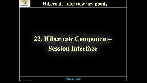 HB22. Hibernate - Session Interface