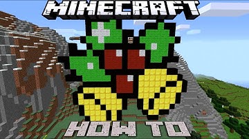 Minecraft: ~8 Bit~ HOW TO : Bells And Holly ( Tutorial ) /W Killerkev